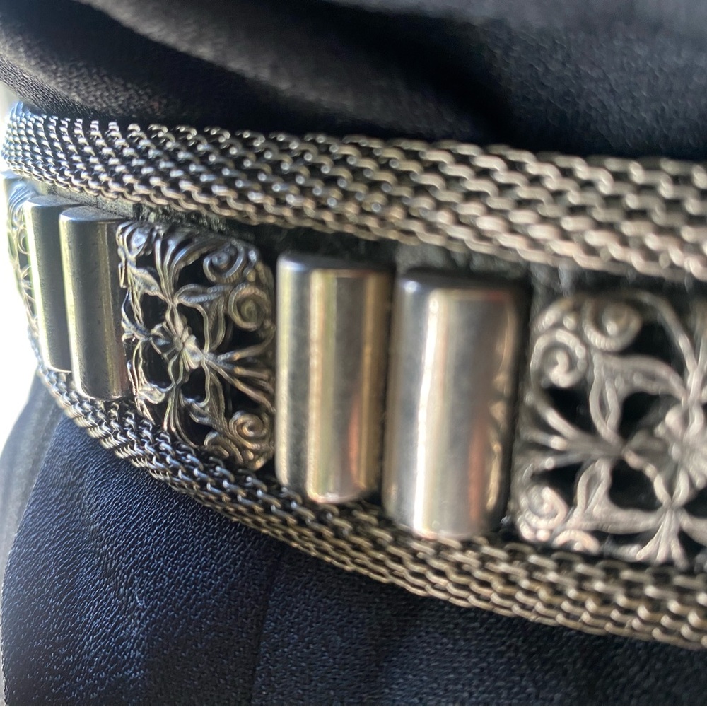 Gold-Tone Decorative  Belt - Women's Accessory